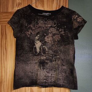 Persona Black and Brown Graphic Women's Tee